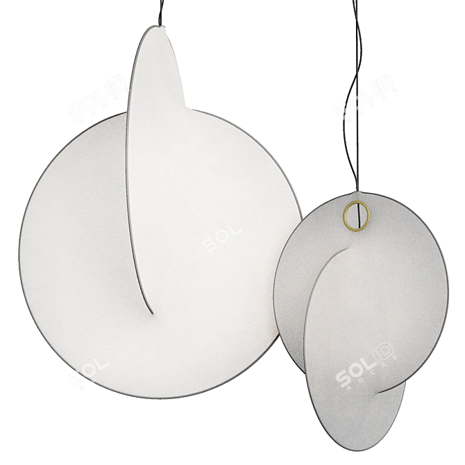 Modern Geometric Pendant Lighting - FLOS 3D model image 1