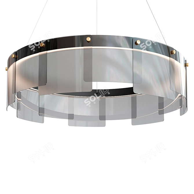 Modern Visual Comfort Chandelier by Sean Lavin 3D model image 1