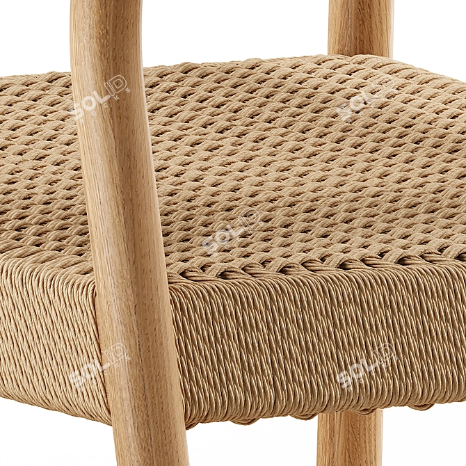 Seamless Textured 3-Model Colorful Armchair 3D model image 4