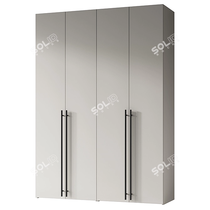 Modern Entryway Furniture Composition 3D model image 8