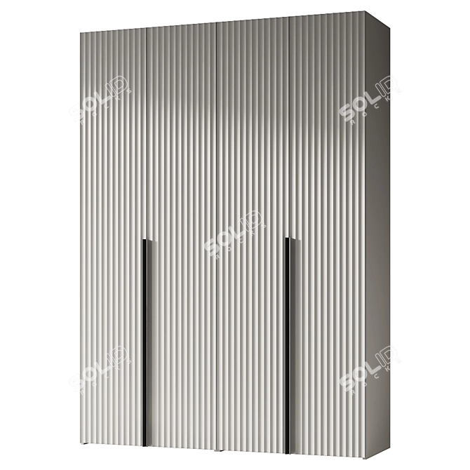 Modern Entryway Furniture Composition 3D model image 9