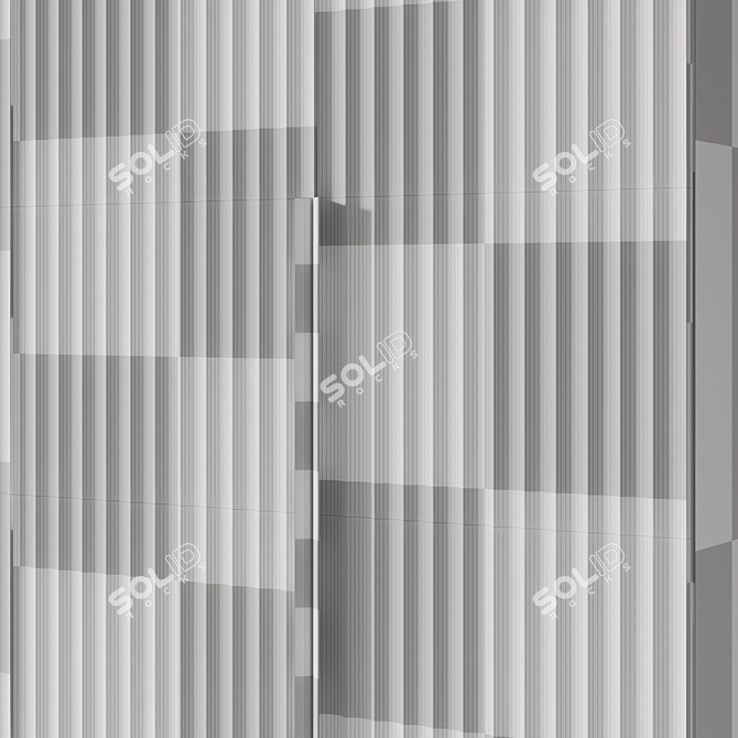 Modern Entryway Furniture Composition 3D model image 15