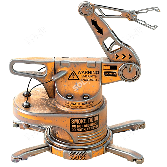 Rozum Pulse-10 Robot Manipulator 3D model image 1