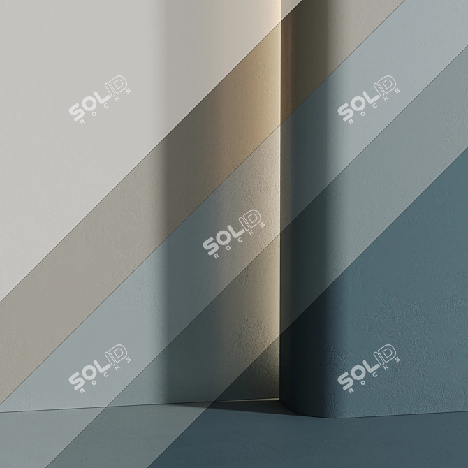 Modern Matte Wall Paint 003 3D model image 2