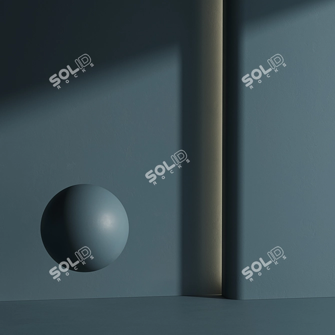 Modern Matte Wall Paint 003 3D model image 7