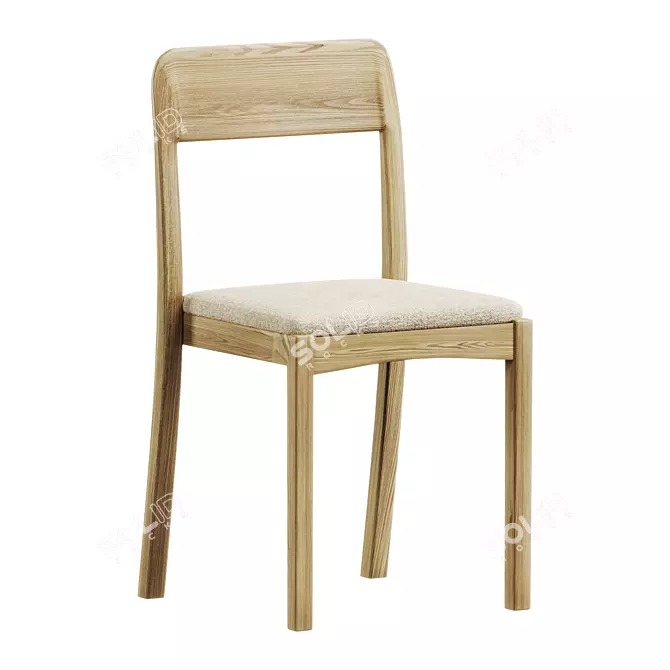  Contemporary Anita Chair Model 3D model image 1