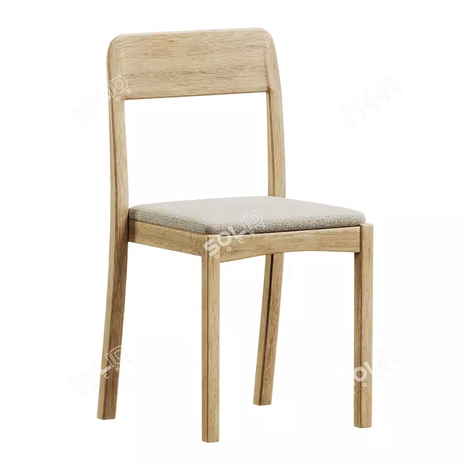  Contemporary Anita Chair Model 3D model image 2