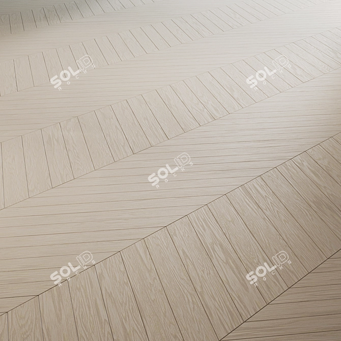 Modular Parquet Boards in 3 Finishes 3D model image 4