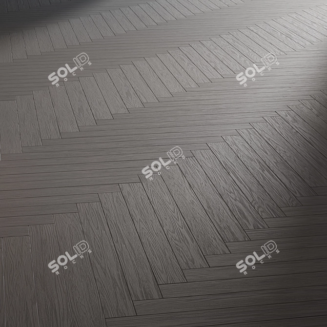 Modular Parquet Boards in 3 Finishes 3D model image 5