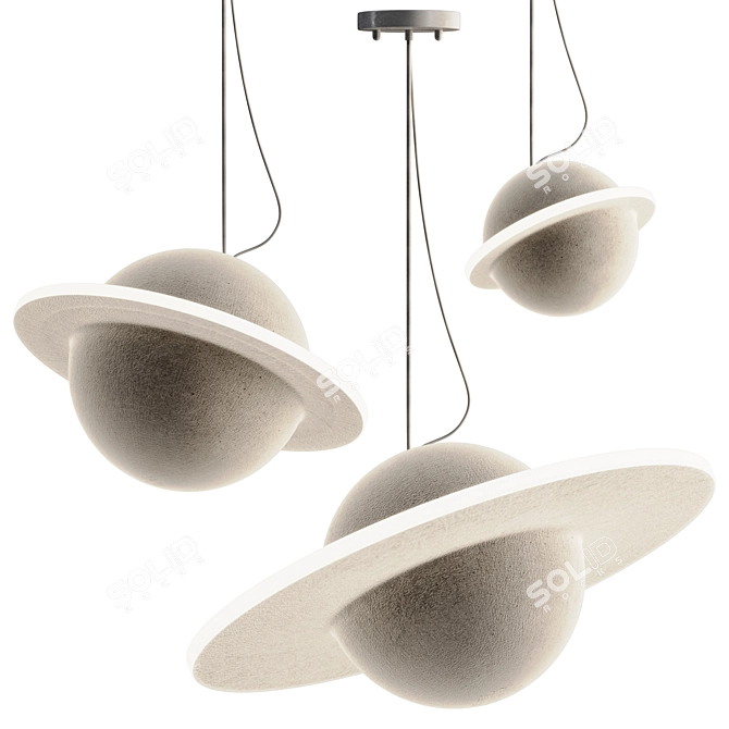 Parma Pendant Lamps Collection 3D model image 1