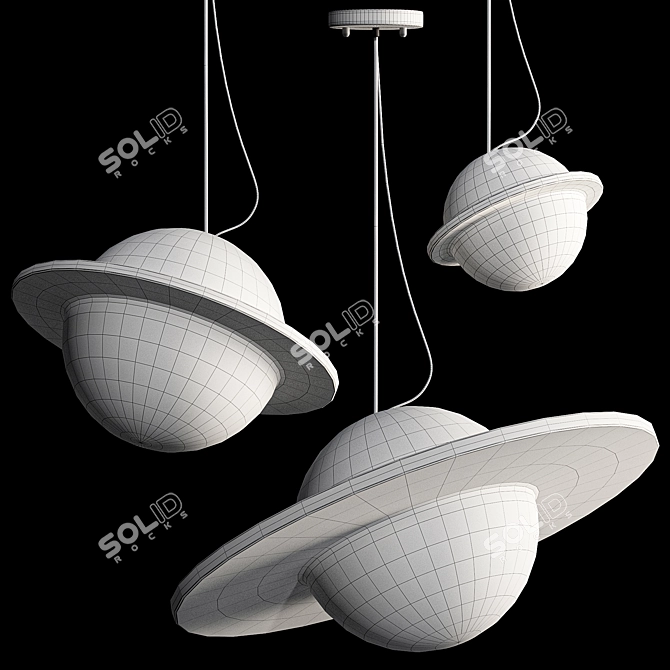 Parma Pendant Lamps Collection 3D model image 7