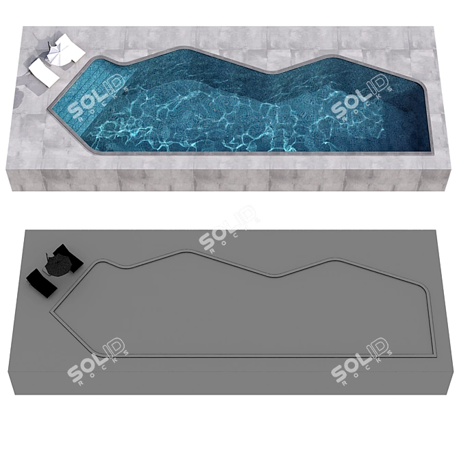 Clearwater Caustic Pool No105 3D model image 5