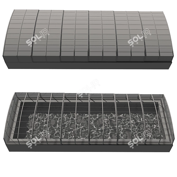 Caustic-Enabled Pool No108 Kit 3D model image 6