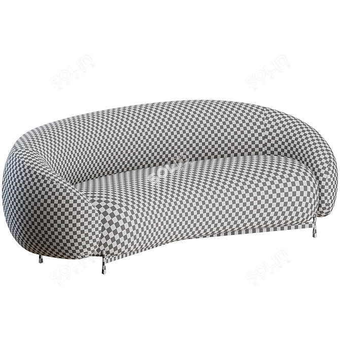 Studio Cloud Sofa Modern Design 3D model image 2