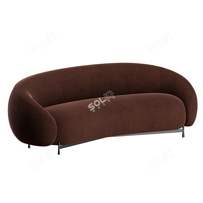 Studio Cloud Sofa Modern Design 3D model image 7