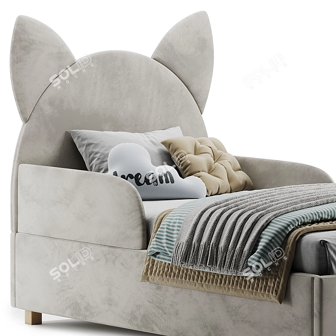 Sleek Meri Bed Frame 2017 3D model image 5