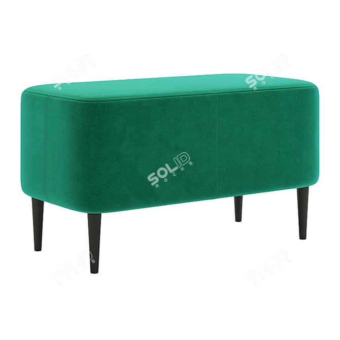 Musa 800 Ottoman Stool 3D model image 3