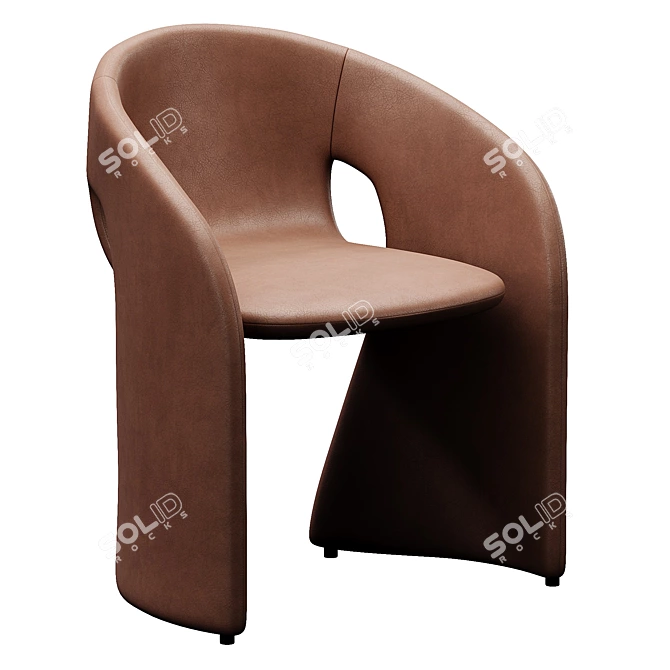 Contemporary Roche Bobois Armchair 3D model image 2