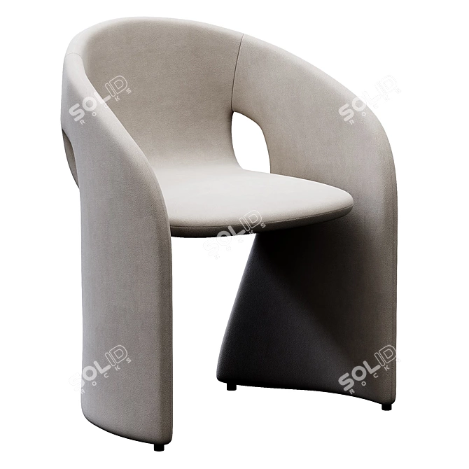 Contemporary Roche Bobois Armchair 3D model image 3