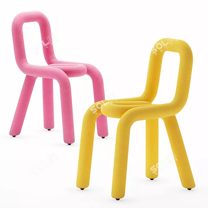  Moustache Bold Chair 3D model image 2