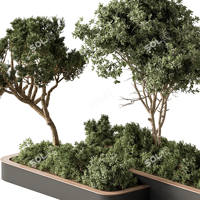 Outdoor Plant Box - Set of 600 3D model image 5