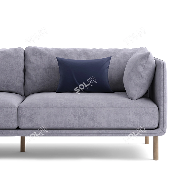 Contemporary Wells Sofa, 2015 Version 3D model image 4