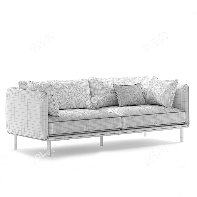 Contemporary Wells Sofa, 2015 Version 3D model image 6