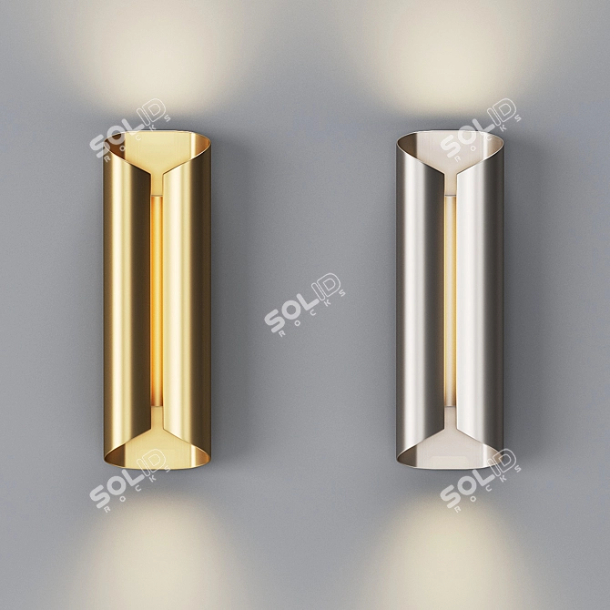 Crystal Lux SELENE LED Sconce 3D model image 6