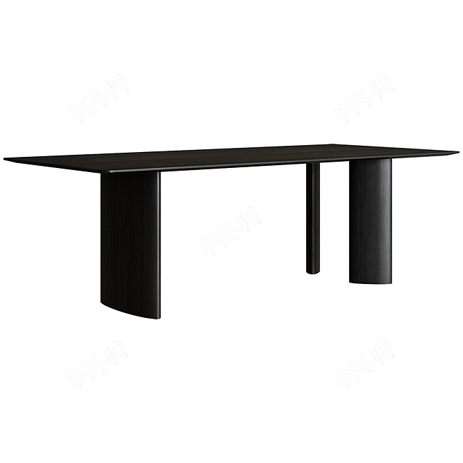 EICHHOLTZ Dining Table Olivias 3D model image 2