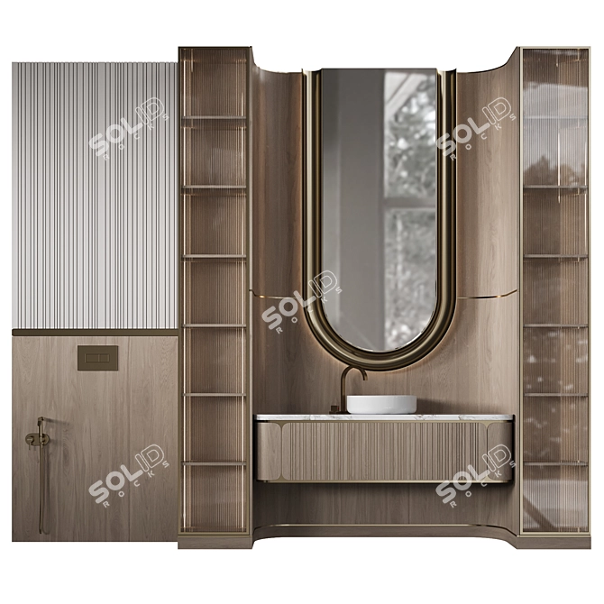 Luxury Bath Bliss Set 26 3D model image 1