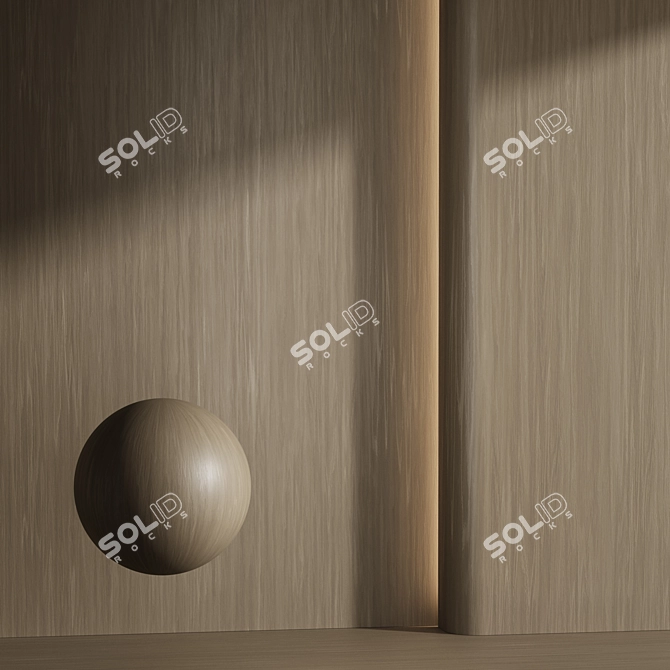 Wood Veneer Material Bundle 3D model image 4