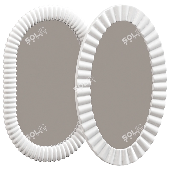 Cazarina Mirror Set Collection 3D model image 1