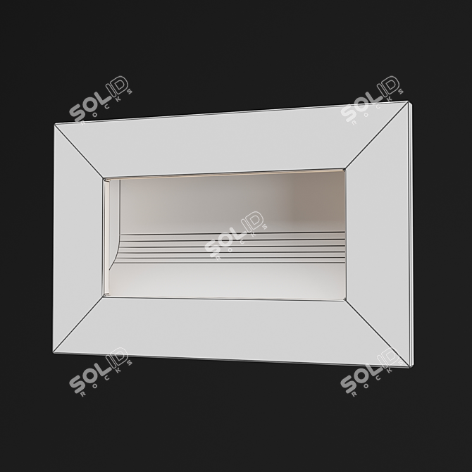 Integrator Premium Brass Step Light 3D model image 3