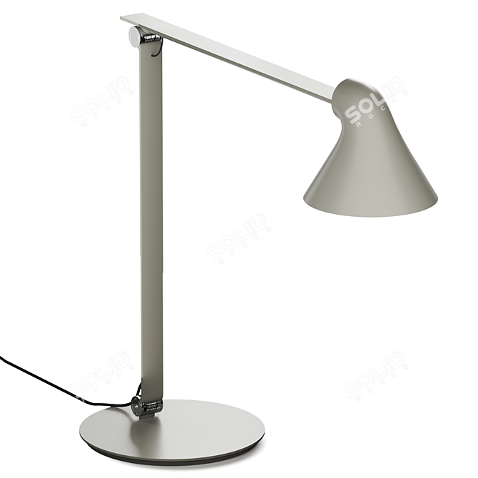 Modular NJP Table Lamp Kit 3D model image 2