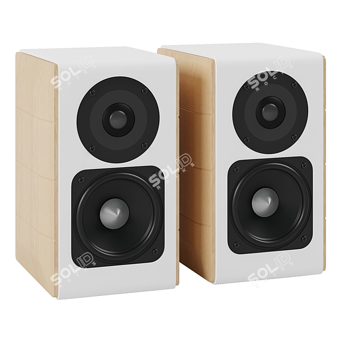 Premium Edifier sound system 3D model image 1