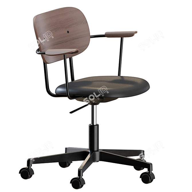 Audo Copenhagen Co Task Chair 3D model image 3