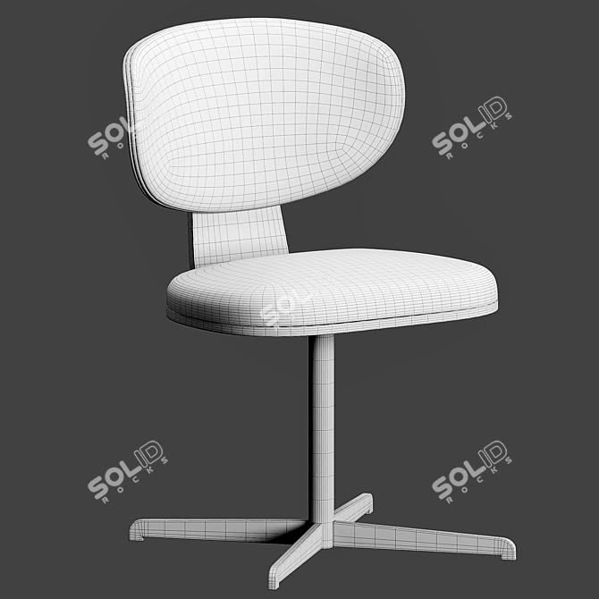 Elegant Bonaldo Olos Office Design 3D model image 4