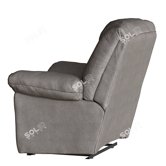 Reclining Lift Fabric Leather Sofa 3D model image 2