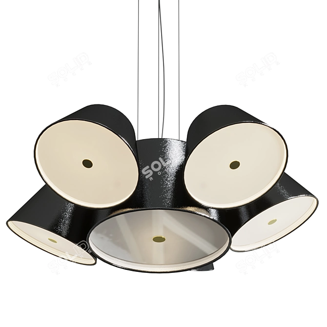 Modern Marset Pendant Light 3D model image 4