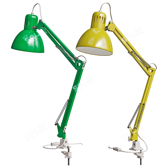 IKEA TERTIAL Desk Lamp 3D model image 3