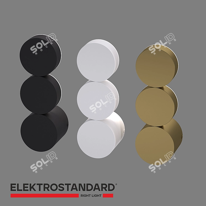 Brioni LED Wall Light Fixture 3D model image 1