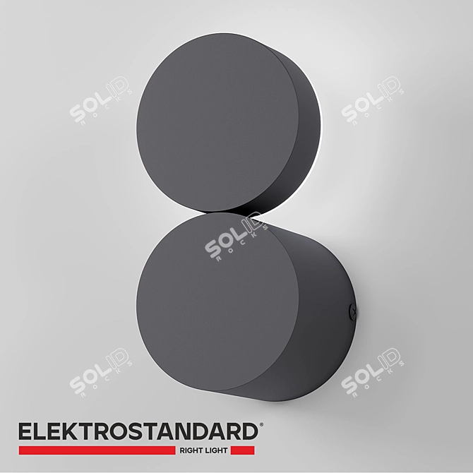 Brioni LED Wall Light Fixture 3D model image 3