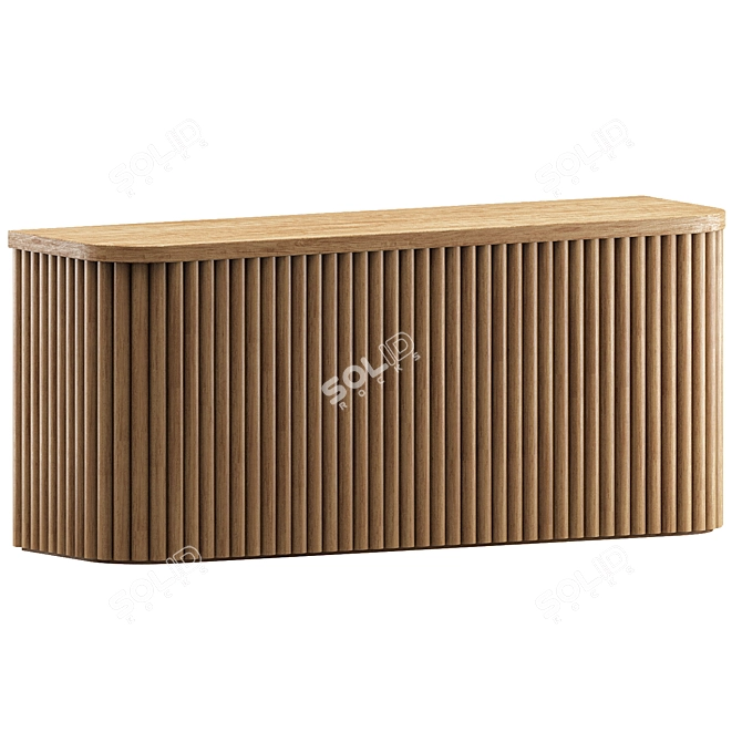 Elegant Rozvill Chest of Drawers 3D model image 4