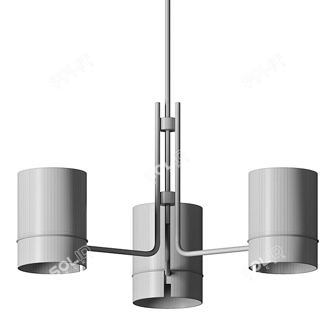  Modern PBR Shaw Chandelier 3D model image 4