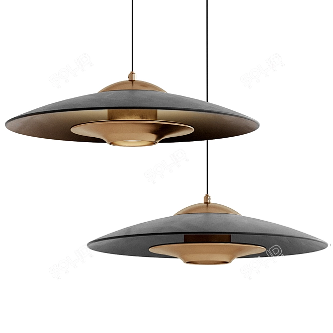 Lampatron Keijo Metal Lamp Design 3D model image 1