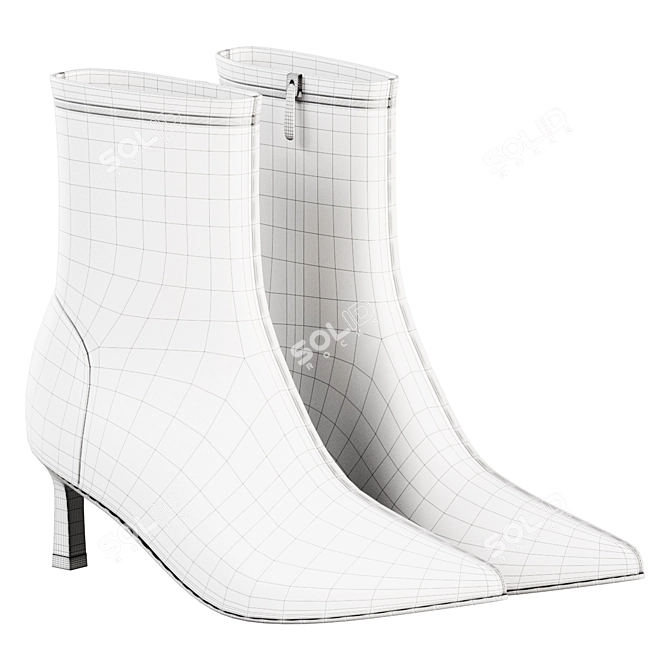 Stylish EKONIKA Women's Shoes 3D model image 2