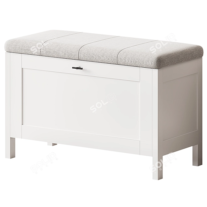 Blanco Shoe Cabinet - Divan.ru 3D model image 1