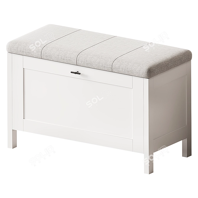 Blanco Shoe Cabinet - Divan.ru 3D model image 2