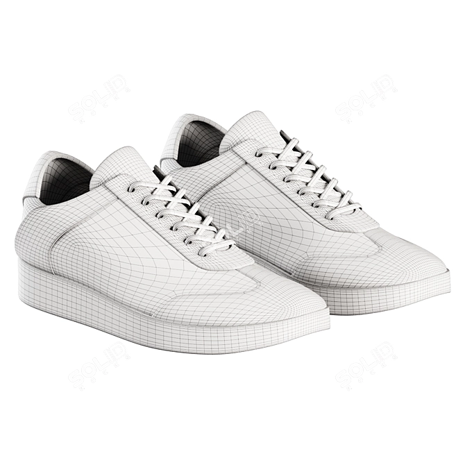 Women's Transitional Sneakers EKONIKA 3D model image 2