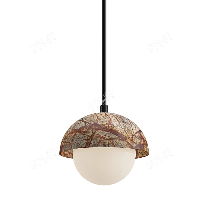 Modern Pendant Lamp Gerner 3D model image 1